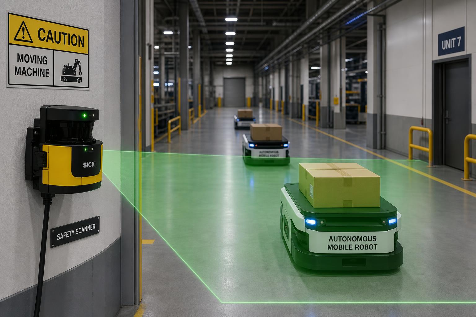 Skaner laserowy bezpieczeństwa